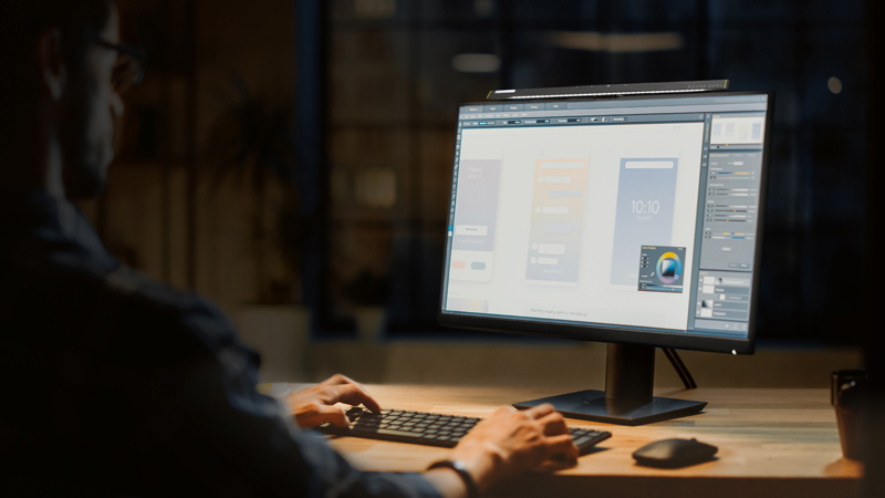 PCモニターライト ACアダプタ付き