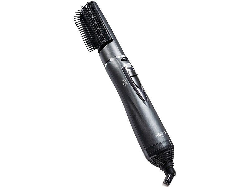 マイナスイオンカーリングドライヤー（ブラック）