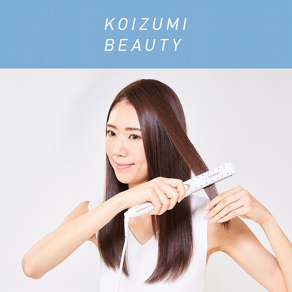 マイナスイオンストレートアイロン（ブラック）