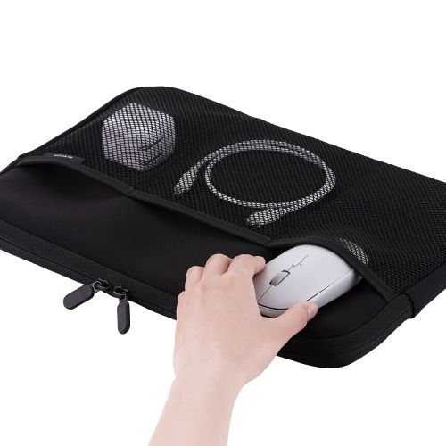 PC用インナーバッグ/ネオプレン/14インチ/3ポケット/ブラック