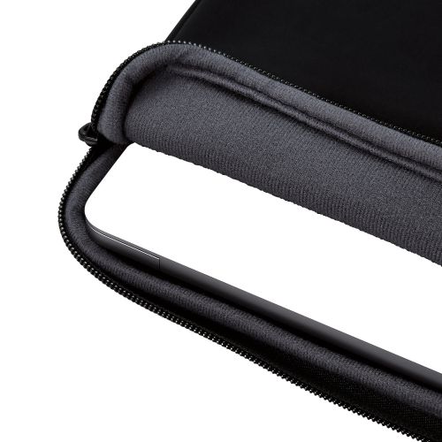 パソコンケース/薄型/ファスナーケース/衝撃吸収/14インチ/ブラック