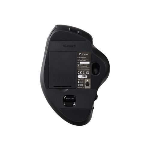 トラックボールマウス/ISTPRO/有線/2.4Ghz無線/Bluetooth無線/36mmボール/ベアリング支持/Bluetooth/10ボタン/2年保証/ブラック