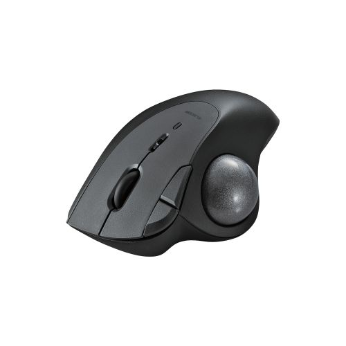 トラックボールマウス/IST/36mmボール/親指/人工ルビー支持/Bluetooth/5ボタン/ブラック