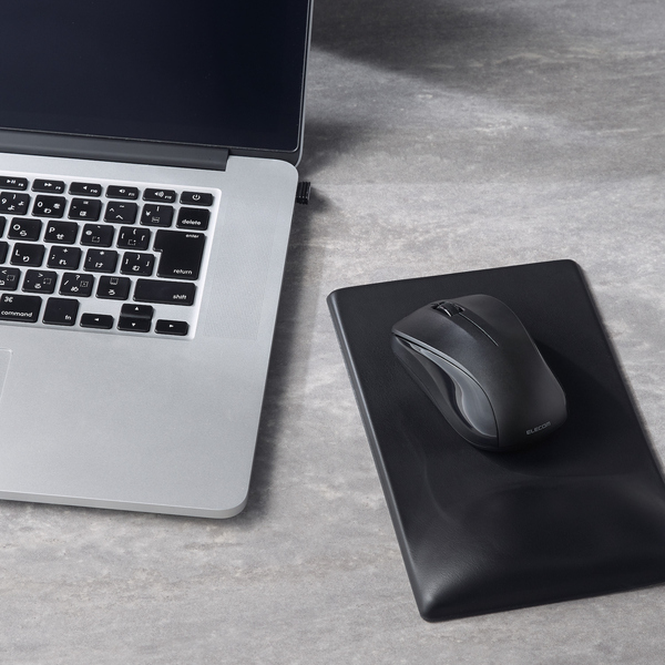 法人向けマウス/無線 IRマウス/Mサイズ/抗菌/RoHS指令準拠/ブラック