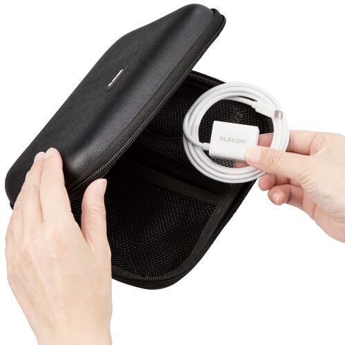 LightningAC充電器/USB Power Delivery対応/20W/Lightningケーブル一体型/スイングプラグ/1.5m/ホワイト