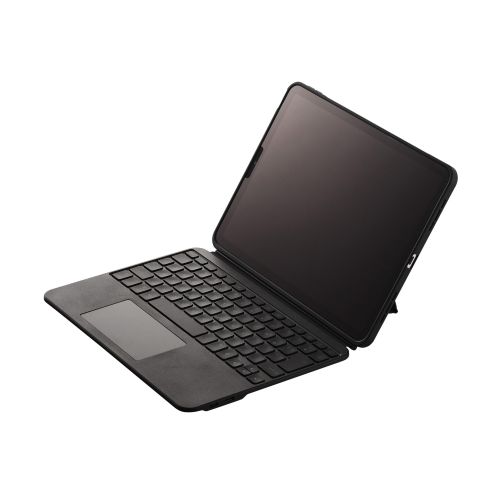 キーボード/11インチiPad Air(M2)/iPad Air(第5/4世代)専用/日本語配列/着脱可能/3段階角度調整/ブラック