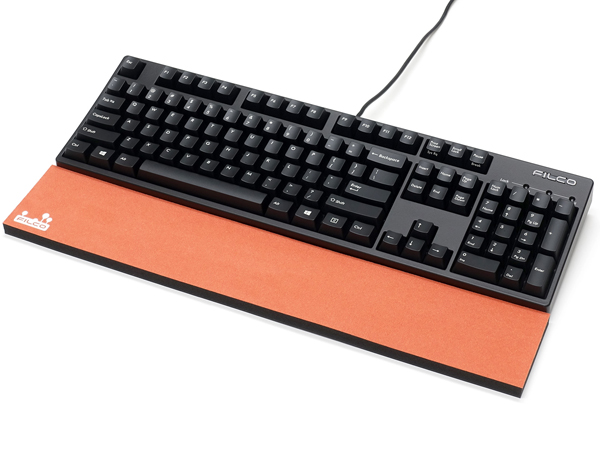 Majestouch Wrist Rest Macaron 12mm厚 Lサイズ パパイヤ