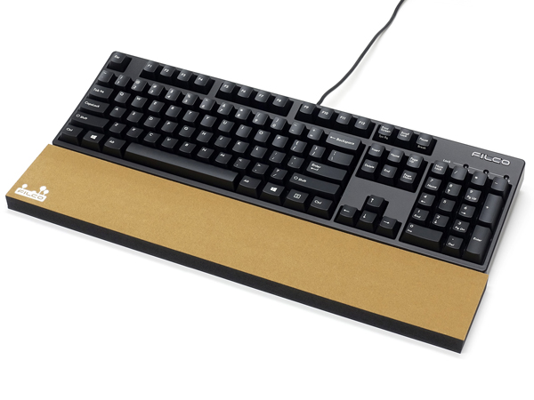 Majestouch Wrist Rest Macaron 17mm厚 Lサイズ シナモン