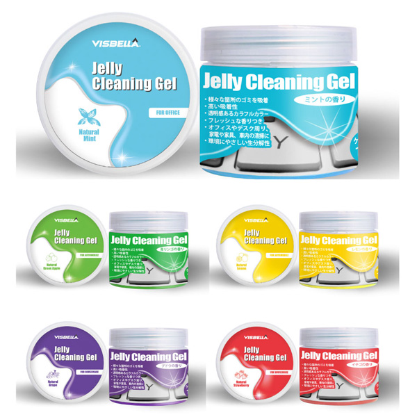 クリーニングジェル ケースタイプ グリーン