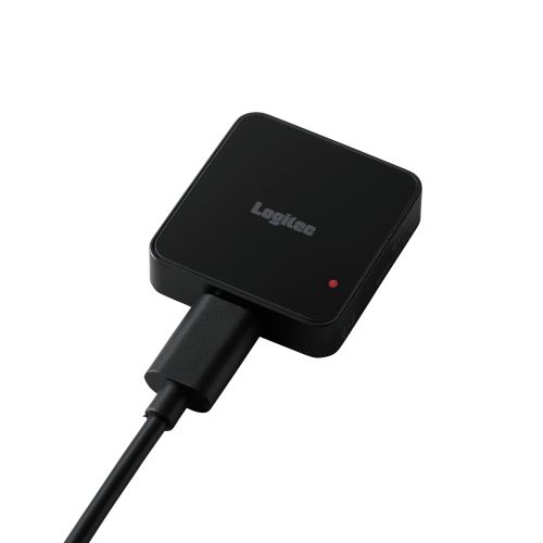 スマートトラッカー/タグ型/IPX5設計/iOS対応/充電タイプ/ブラック