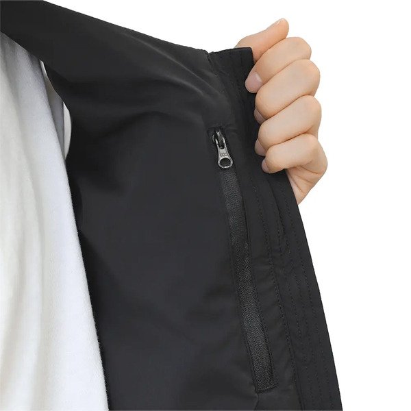 冬場のアウトドアやレジャーに最適 速暖10秒で温まる ヒーティングベスト Mサイズ ブラック