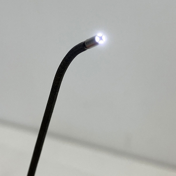 360度先端可動式極細工業内視鏡2.0mm径1mモデル