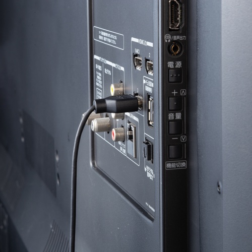 イーサネット対応ハイスピードHDMIケーブル 1.5m スリム＆スモール