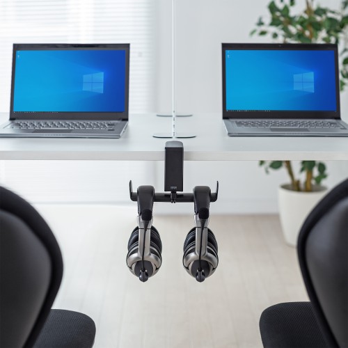 回転式ヘッドホンフック（Wタイプ）