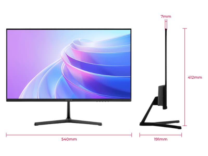 aiwa display B24-3 23.8インチFHDモニター 23.8型/1920×1080/HDMI、VGA/ブラック/スピーカー：なし