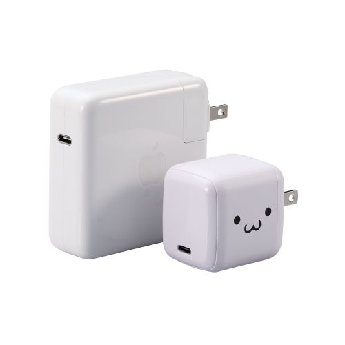 AC充電器/スマホ・タブレット用/USB Power Delivery/65W/USB-C1ポート/しろちゃん