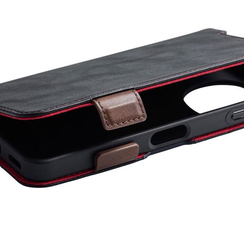AQUOS sense10(SH-53F・SH-M33)/sense9(SH-53E・SH-M29)手帳型ケース/磁石付/耐衝撃/ブラック