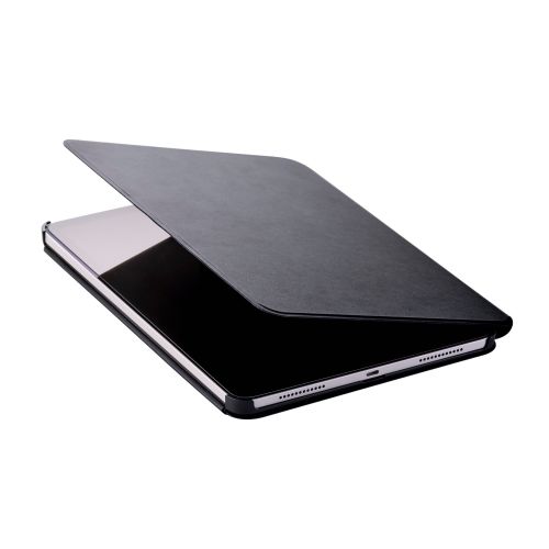 iPad Air 11インチ(M3/M2)/フラップケース/ソフトレザー/多段階高さ調整/ブラック