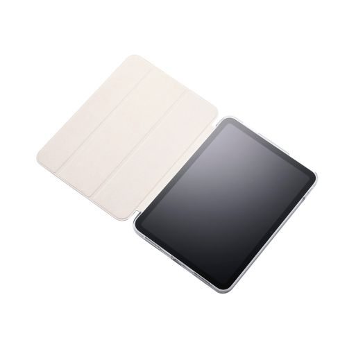 iPad 11インチ(A16)/10.9インチ(第10世代)/フラップケース/薄型軽量/背面クリア/2アングル/スリープ対応/ネイビー