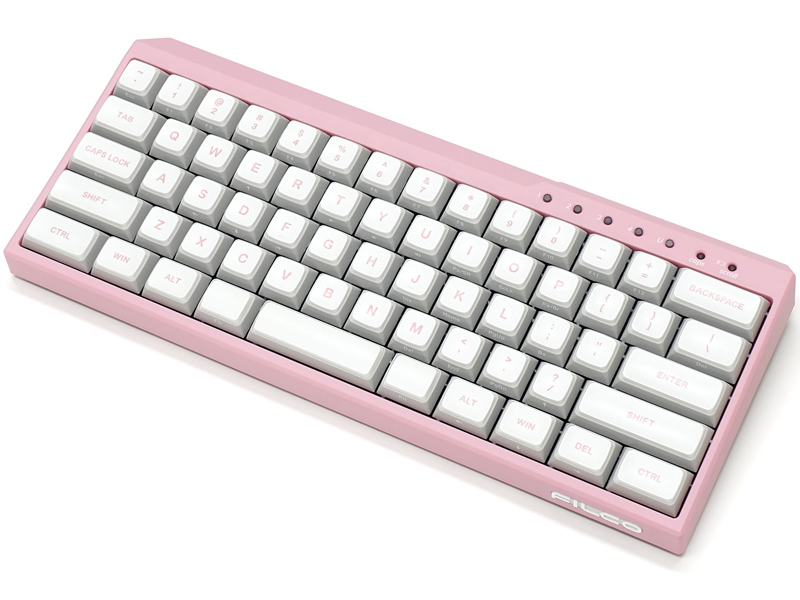 Majestouch MINILA-R Convertible イチゴ 静音赤軸 英語