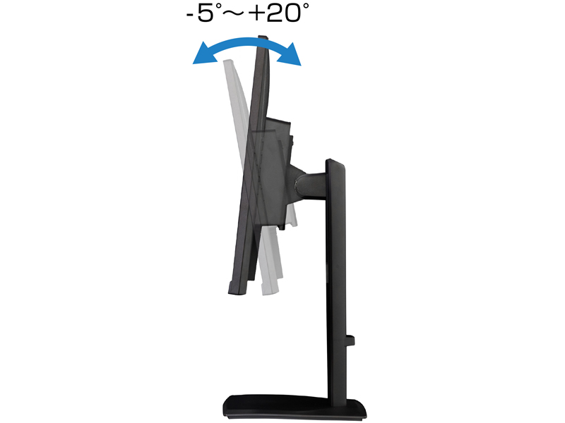 デリバリー保守付き21.5型ディスプレイ VGA/HDMI/DisplayPort/昇降・回転/1920×1080/ブラック/5年保証/FSAパネル採用