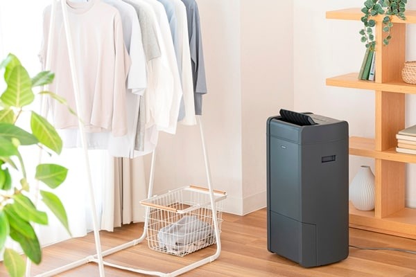 衣類乾燥除湿機 16L ハイブリッド式 グレー