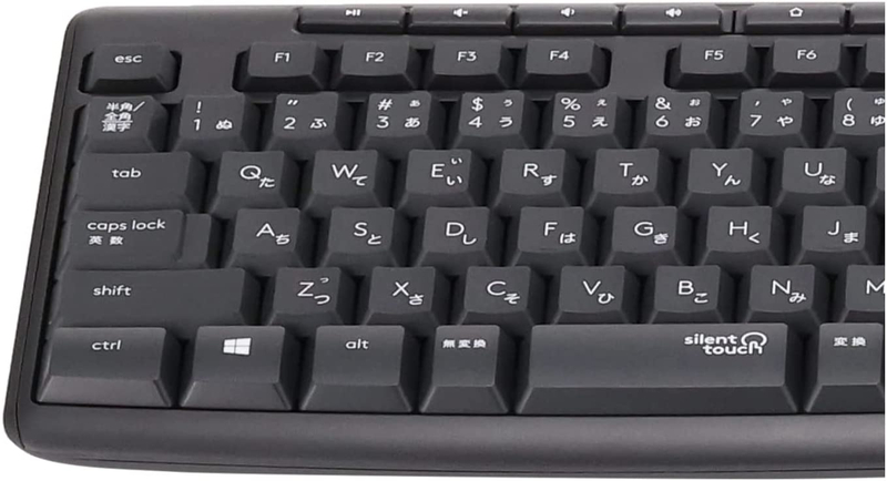 サイレント ワイヤレスコンボ MK295 グラファイト