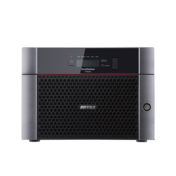 TeraStation TS5820DNシリーズ 8ドライブNAS 48TB