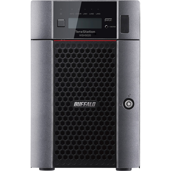 TeraStation WSS2022ST H/W RAID Desk 6ベイNAS 48TB