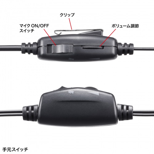 4極対応ヘッドセット
