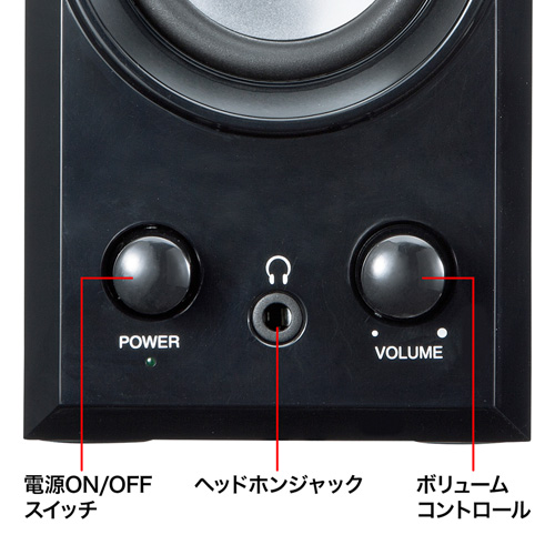 USBスピーカー（ブラック）