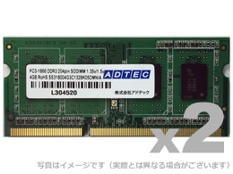 Macp DDR3L-1866 204pin SO-DIMM 8GB×2