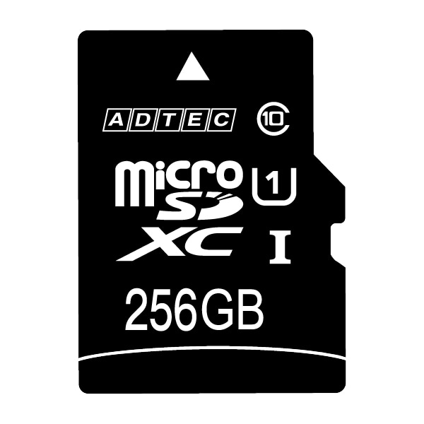 microSDXCJ[h 256GB UHS-I Class10 SDϊAdaptert