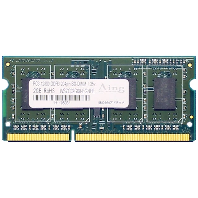 DDR3L-1600 204pin SO-DIMM 4GB d