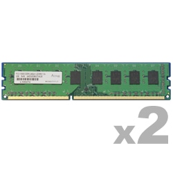 DDR3-1066 240pin UDIMM 2GB×2