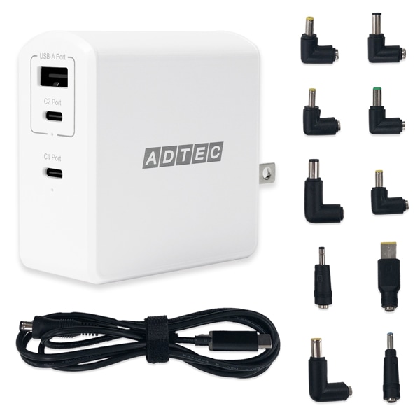 Power DeliveryΉ GaN AC[d/105W/USB Type-A 1|[g Type-C 2|[g/zCg & }`vOP[uZbg