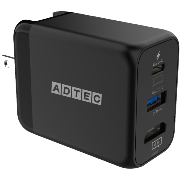 PDΉ 4Ko USB Hub AC[d 34.5W Black