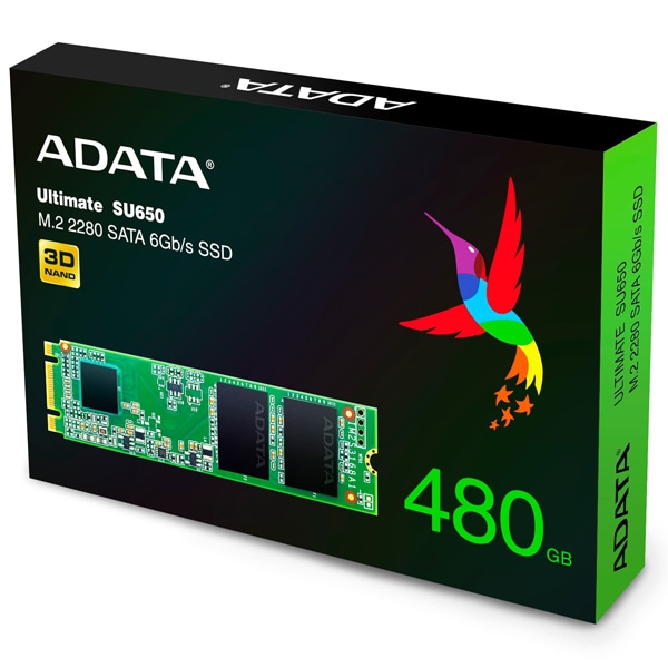 Ultimate SU650 M.2 2280 SSD 480GB ǎ 550MB/s /  510MB/s 3Nۏ