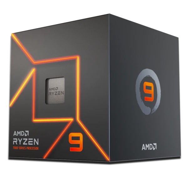 AMD Ryzen 9 7900 with Wraith Prism Cooler 100-100000590BOX