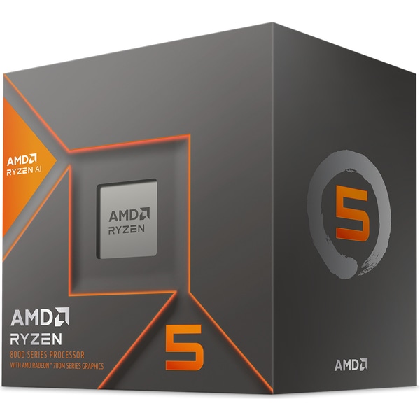 AMD Ryzen 5 8600G with Wraith Stealth Cooler 3Nۏ 100-100001237BOX