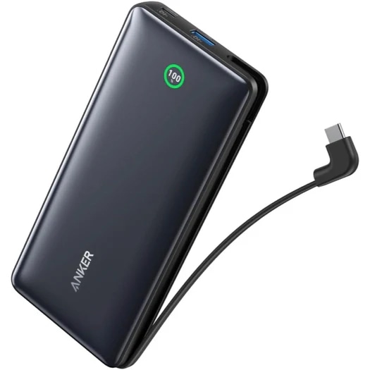 Anker Nano Power Bank (20000mAh 30W Built-In USB-C P[u) (ubN)