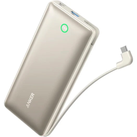 Anker Nano Power Bank (20000mAh 30W Built-In USB-C P[u) (zCg)