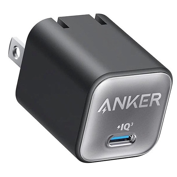 Anker 511 Charger (Nano 3. 30W) (USB PD[d USB-C)yUSB PD Ή/PSEZpKz (ubN)