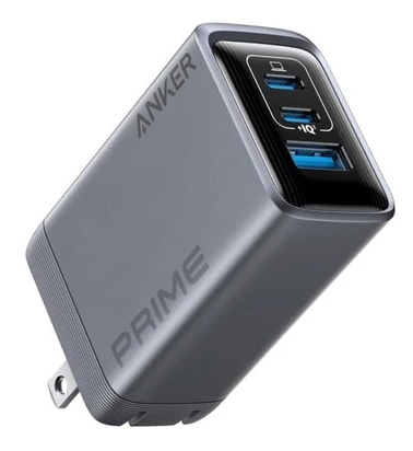 Anker Prime Charger (100W 3 Ports GaN) yPSEZpK/܂肽ݎvOz Vo[