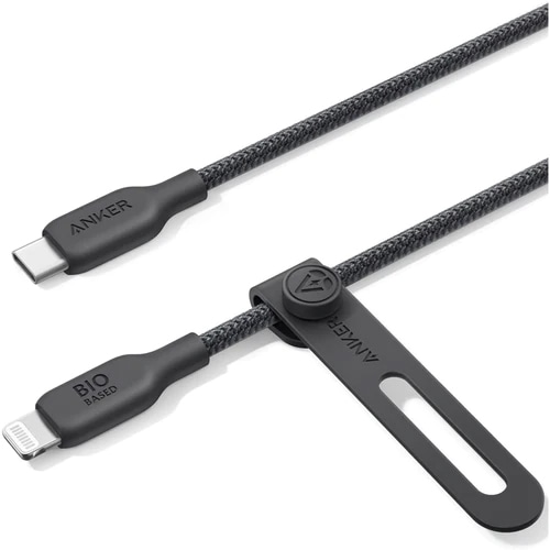 Anker 541 USB-C to Lightning Cable (Bio-Nylon 3ft) B2C - UN Black Iteration 1