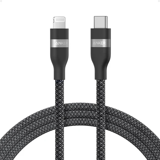 Anker USB-C & CgjO P[u (ϋviC) 0.9m ubN