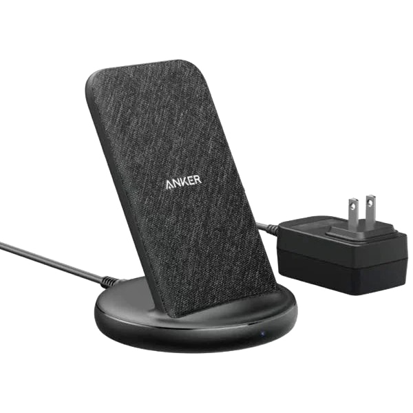 Anker PowerWave II Sense Stand CX[d ACA_v^t QiF iPhone 14/13V[Y Galaxy Pixel eΉ ő15Wo (ubN)