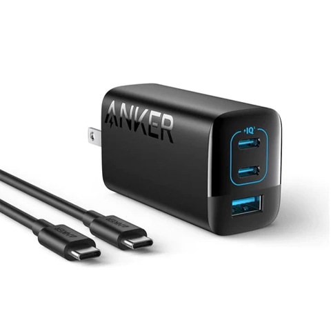 Anker Charger (67WA3-Port) with USB-C & USB-C P[u ubN