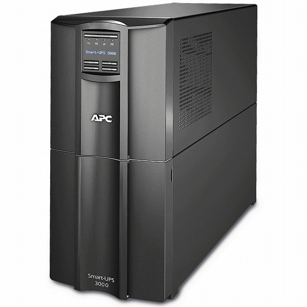 APC Smart-UPSALine InteractiveA3kVAATowerA120VA8x NEMA 5-15R+NEMA 5-20R outletsASmartConnect Port+SmartSlotAAVRALCD