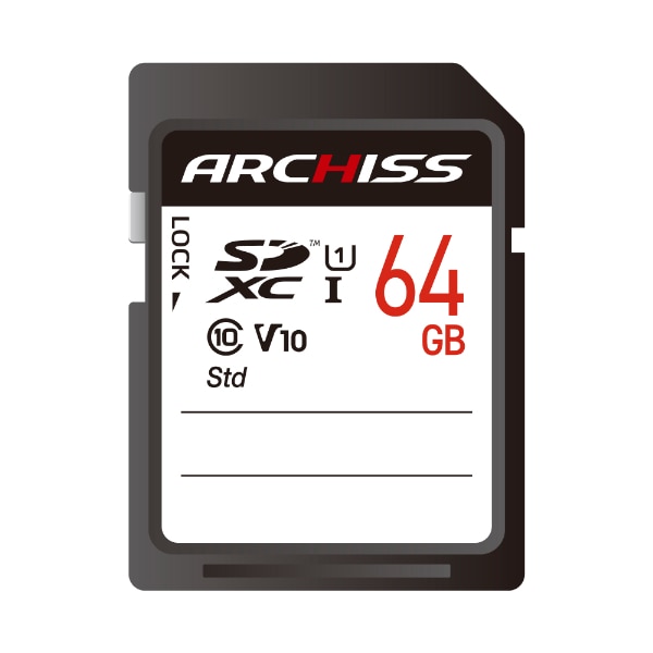 SDXC Card 64GB UHS-1 Class10 pbP[W